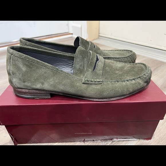 To Boot New York Slip on olive green size 12 - Picture 1 of 8